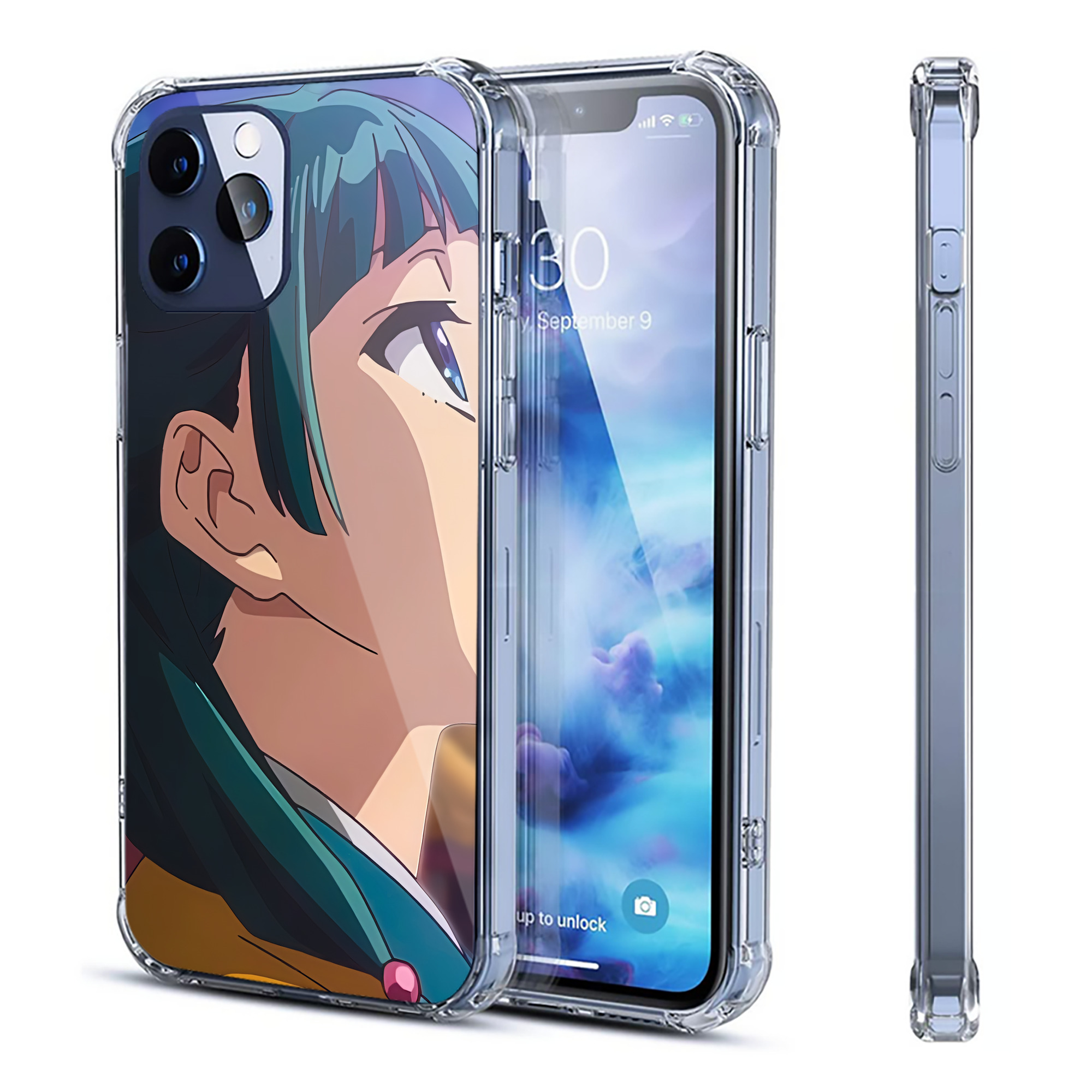 （画像用） 薬屋のひとりごと The Apothecary Diaries 【iPhone 12シリーズ対応】透明スマホケース（クリアソフトケース）